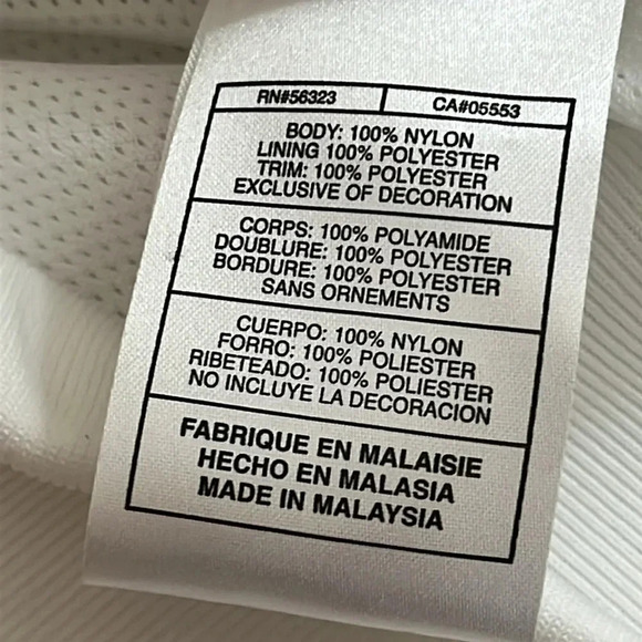 Nike | Nylon jacket windbreaker w/hood Black/White Logo women’s size XS cropped - Picture 7 of 11